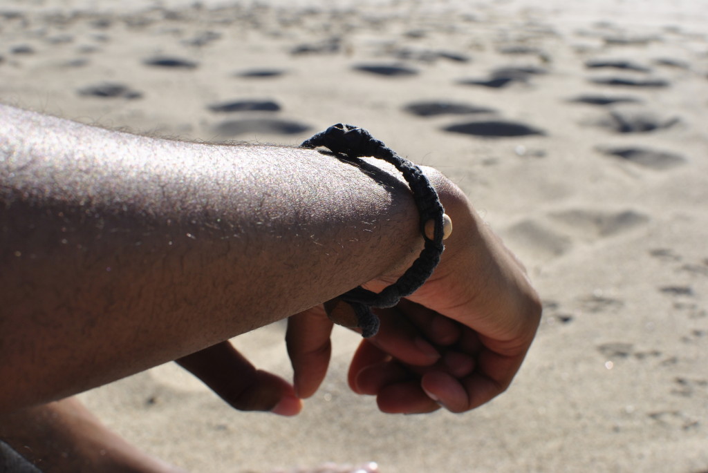 leather rope bracelet