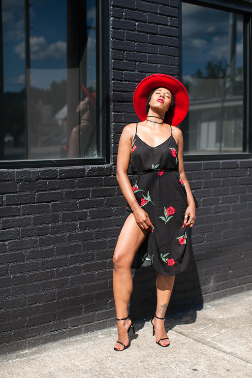 sexy boho chic dress style fashion blogger black girl magic