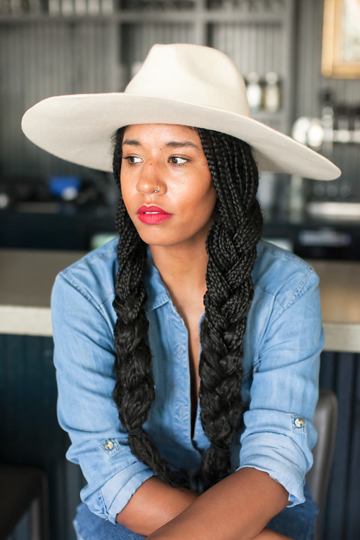 black girl fashion blogger lack of color aus white wide brim fedora